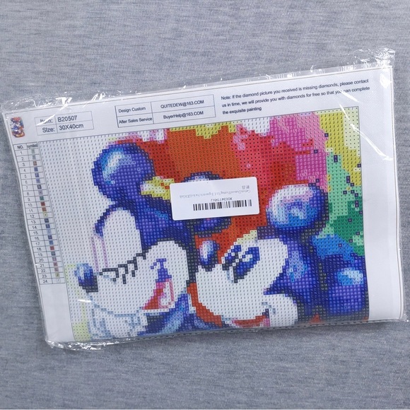 Cartoon Diamond Painting Kit for Beginners (no frame) - Picture 2 of 7